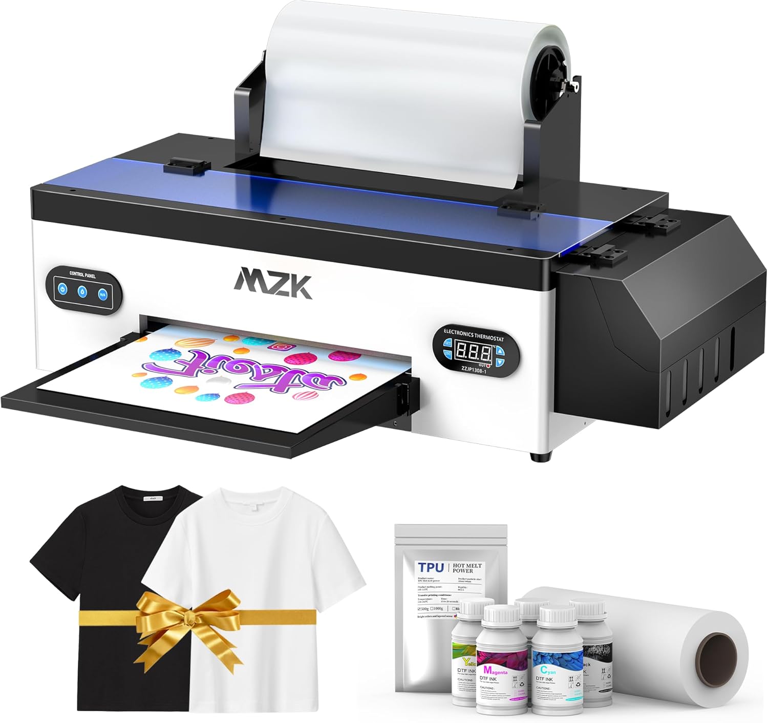 MZK A3 DTF Printer with L1800 printhead
